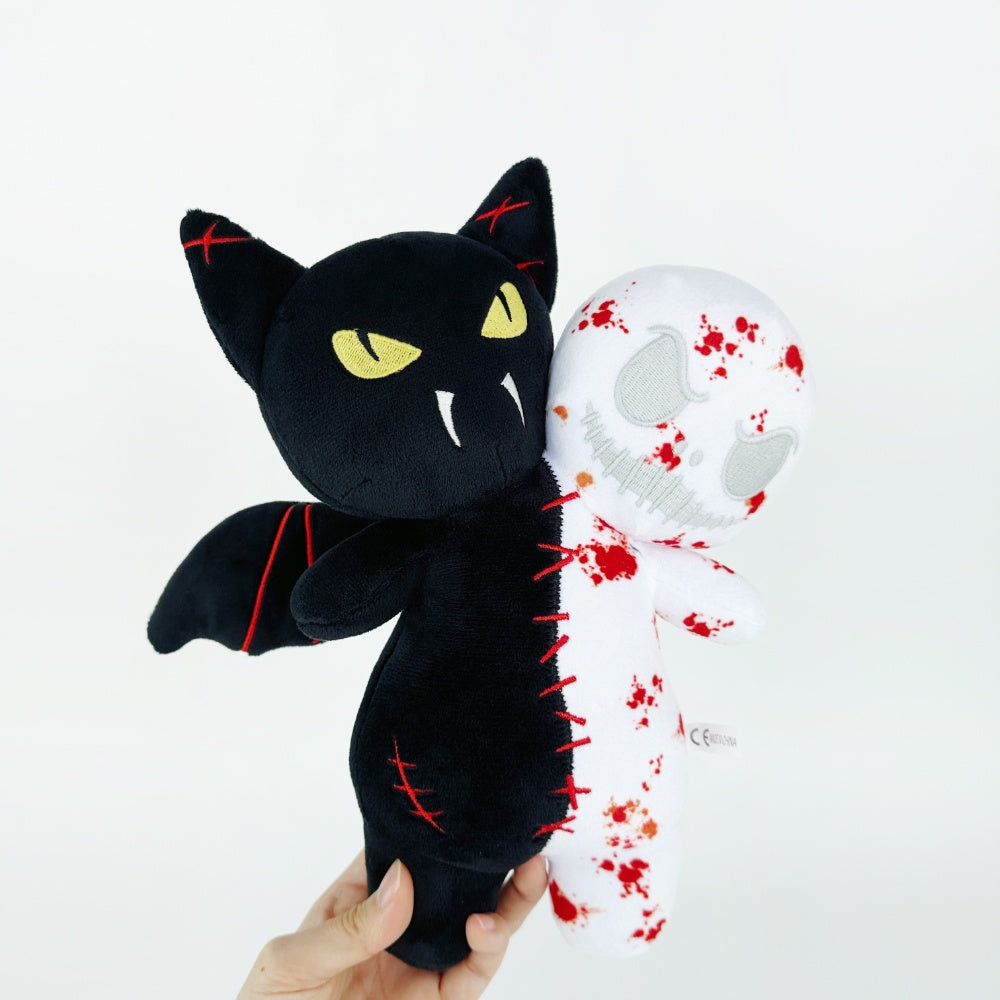 Halloween Glow-In-The-Dark Two Head Plush