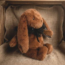 Victorian Lace Brown Bunny Plush