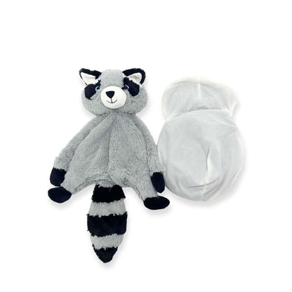Cute Gray Weighted Raccoon Plush Toy