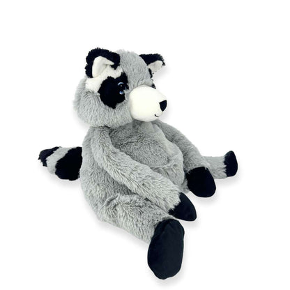 Cute Gray Weighted Raccoon Plush Toy
