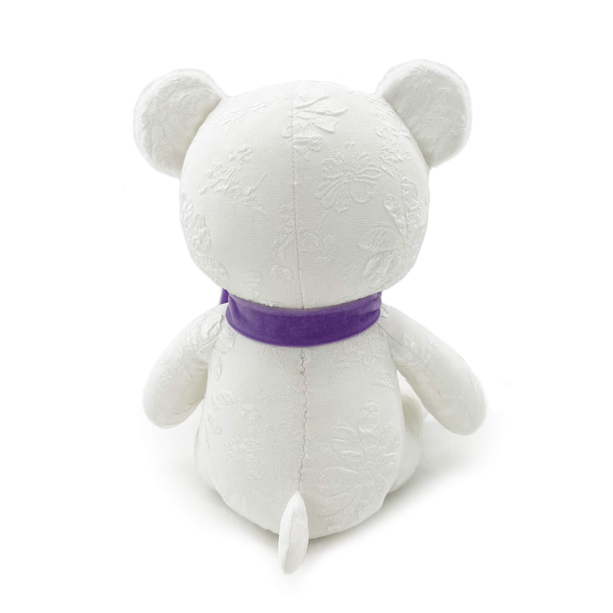 White stuffed teddy store bear