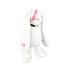 Emo White Bunny Plush With Love Collar