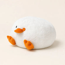 White Duck Plush - Close-Up Front View
