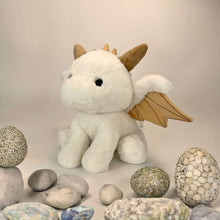 White Snow Baby Dragon Plush