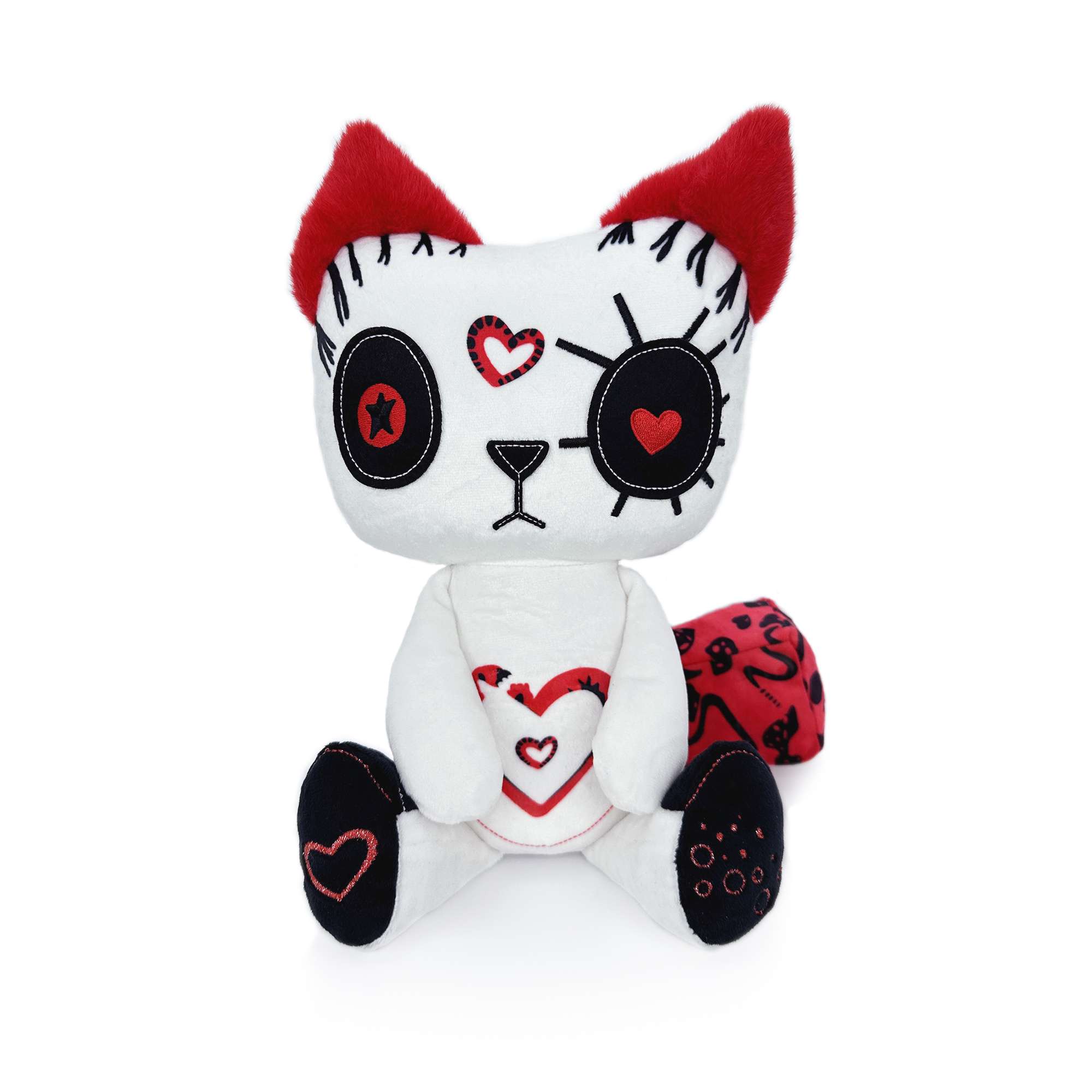 Voodoo Cat White Voodoo Cat Stuffed Animal