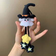 Witch Ghost Keychain Crochet DIY Kit